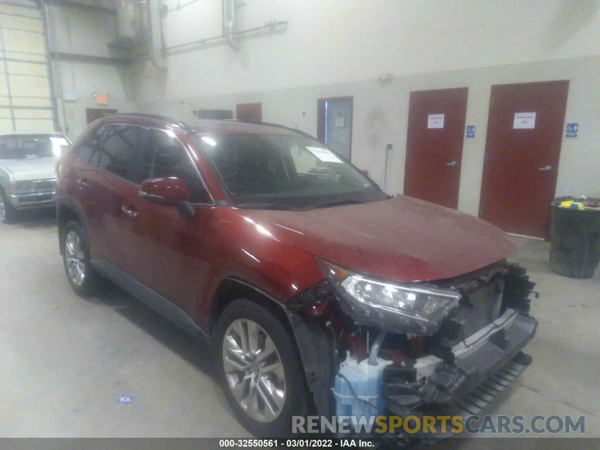 1 Photograph of a damaged car JTMN1RFV9MD078754 TOYOTA RAV4 2021