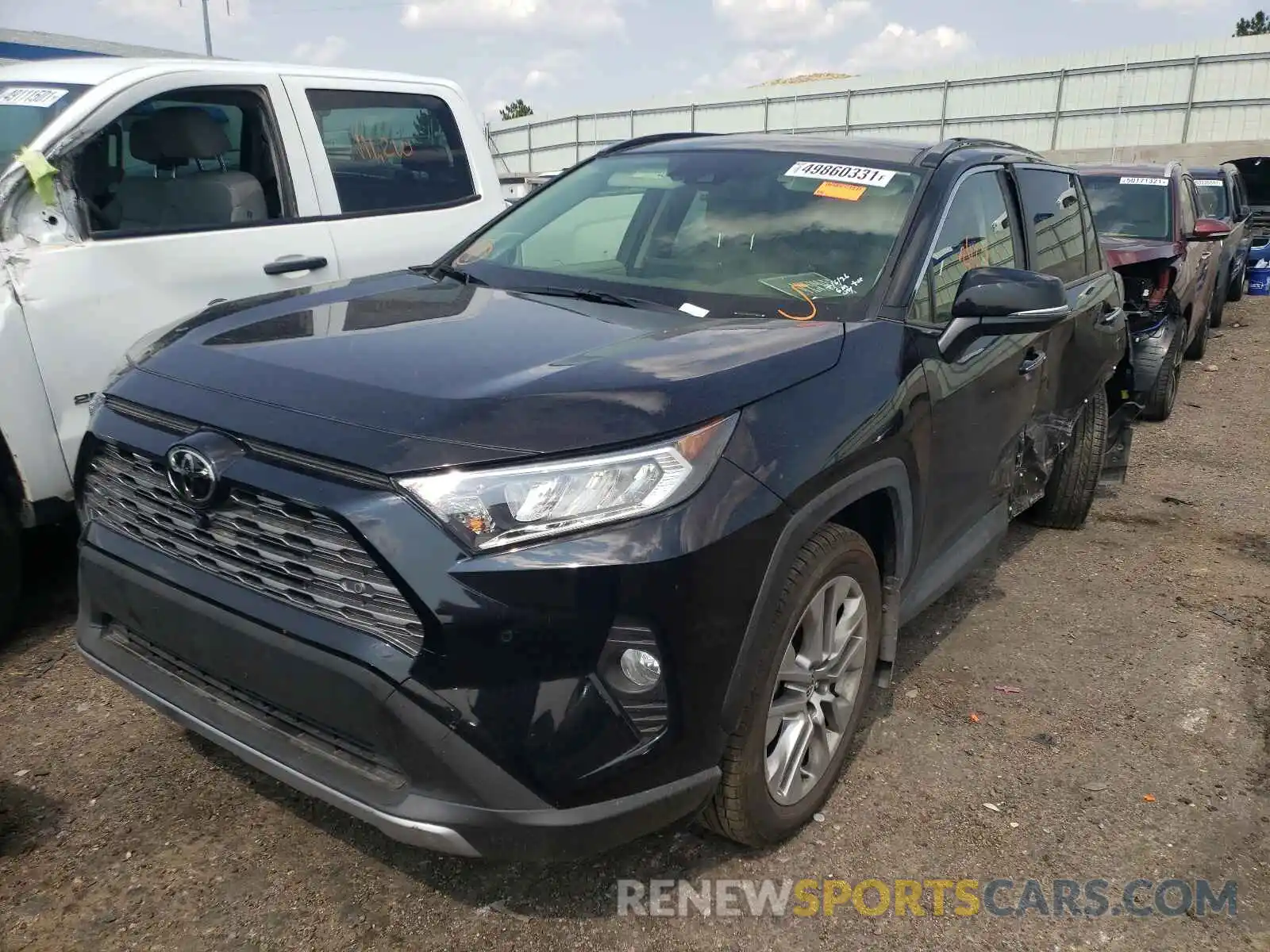 2 Photograph of a damaged car JTMN1RFVXMD073806 TOYOTA RAV4 2021