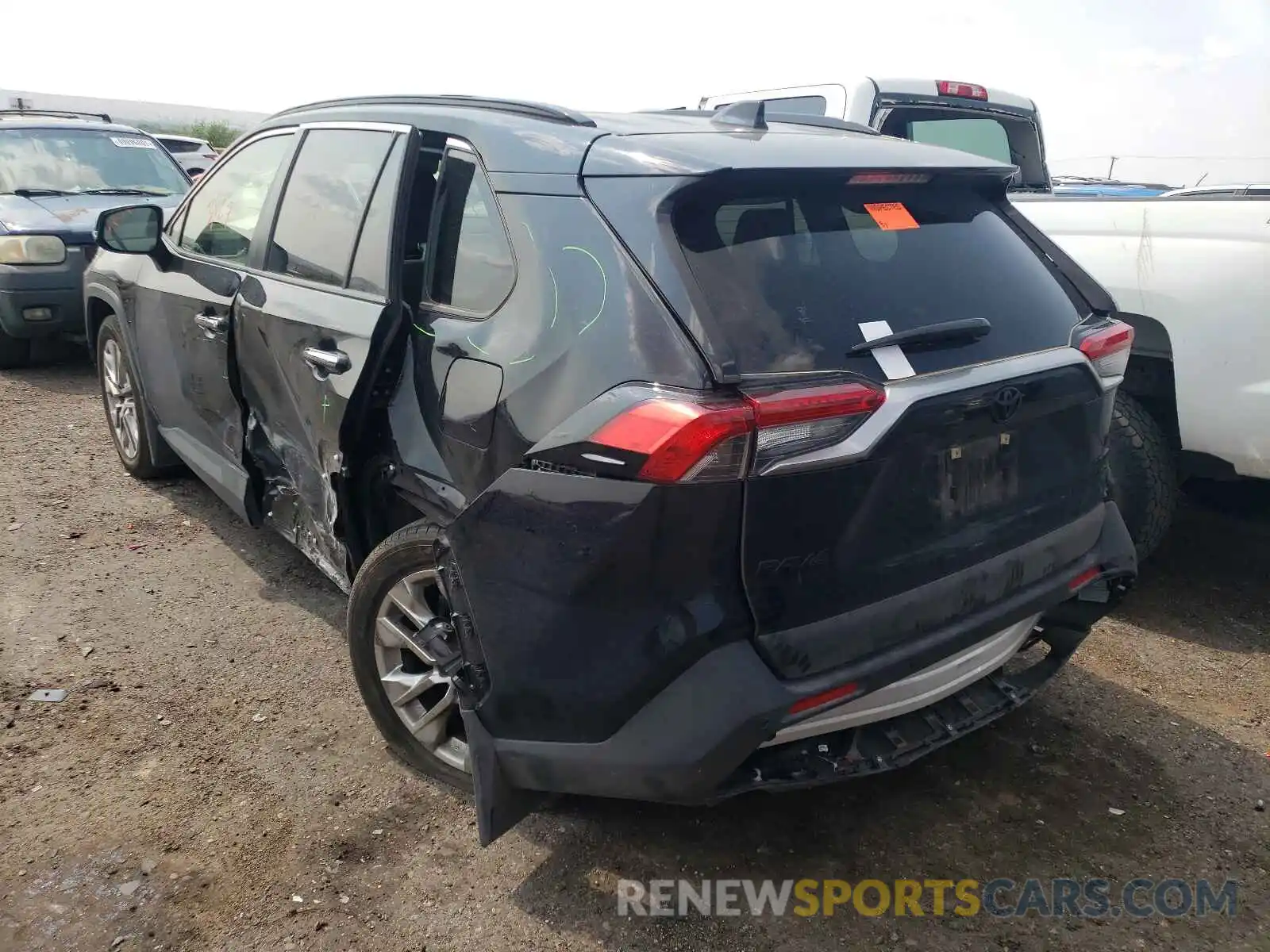 3 Photograph of a damaged car JTMN1RFVXMD073806 TOYOTA RAV4 2021