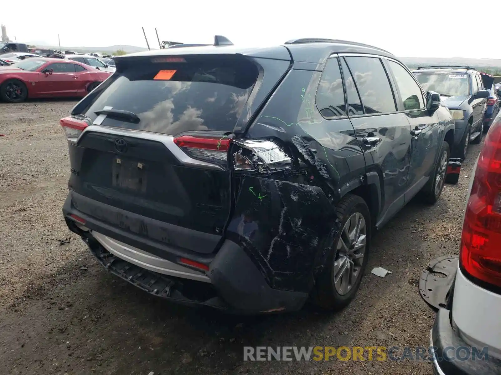 4 Photograph of a damaged car JTMN1RFVXMD073806 TOYOTA RAV4 2021