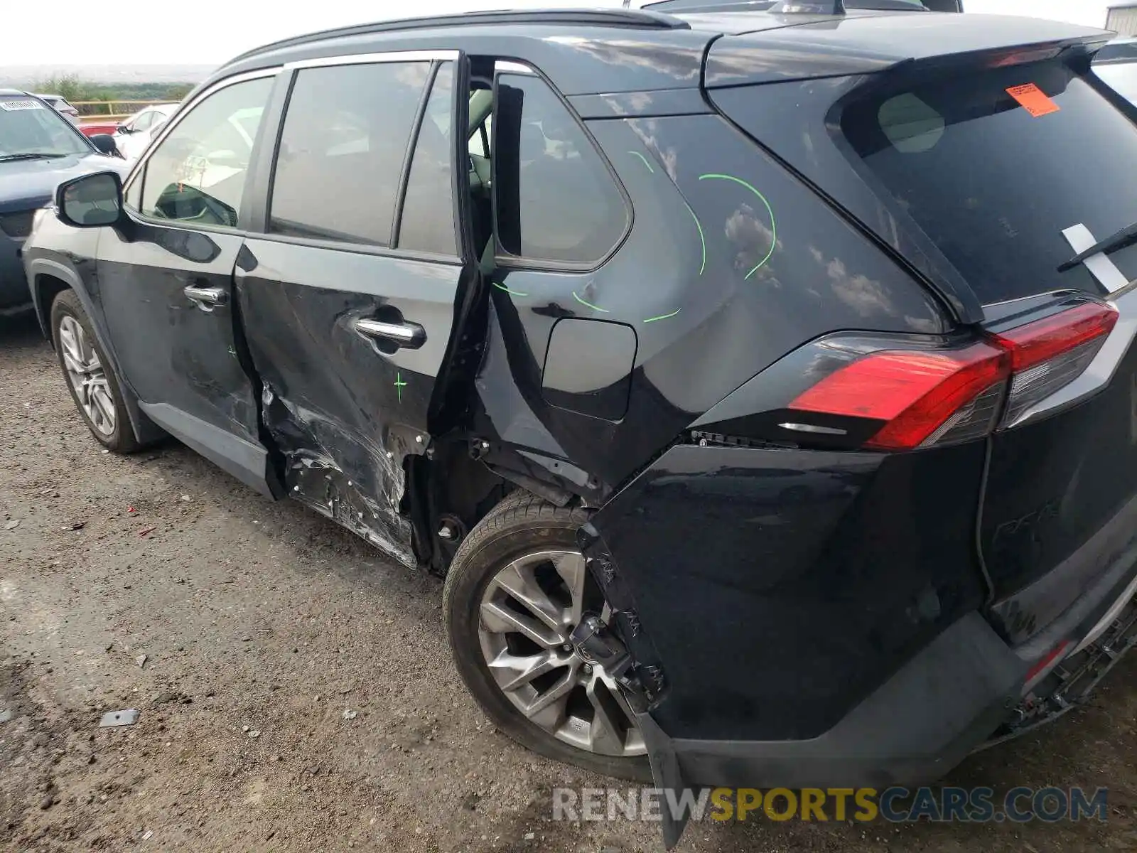 9 Photograph of a damaged car JTMN1RFVXMD073806 TOYOTA RAV4 2021