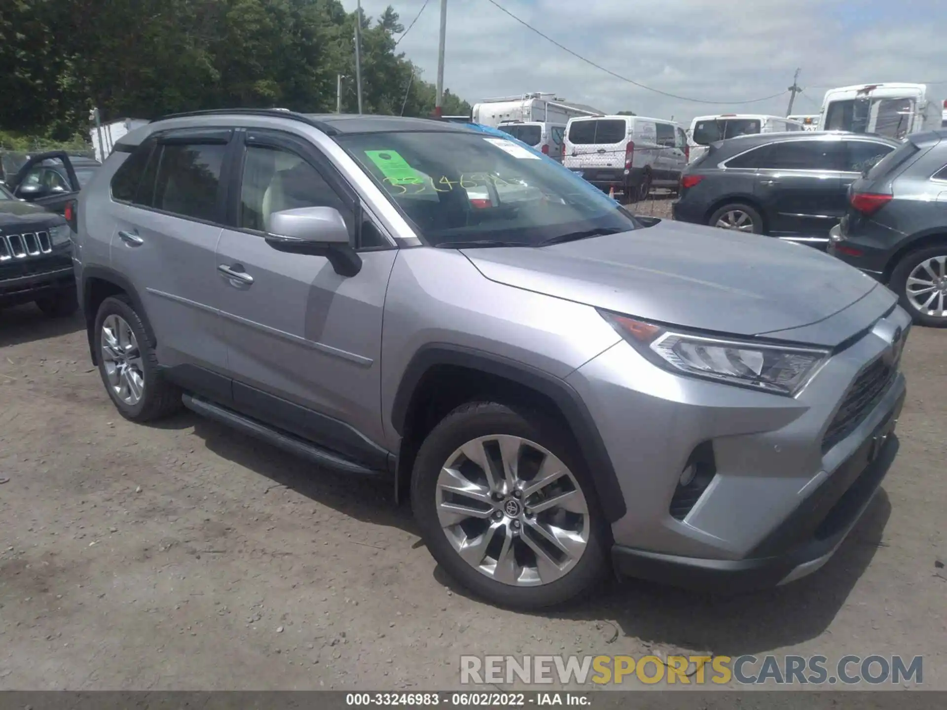 1 Photograph of a damaged car JTMN1RFVXMD075023 TOYOTA RAV4 2021