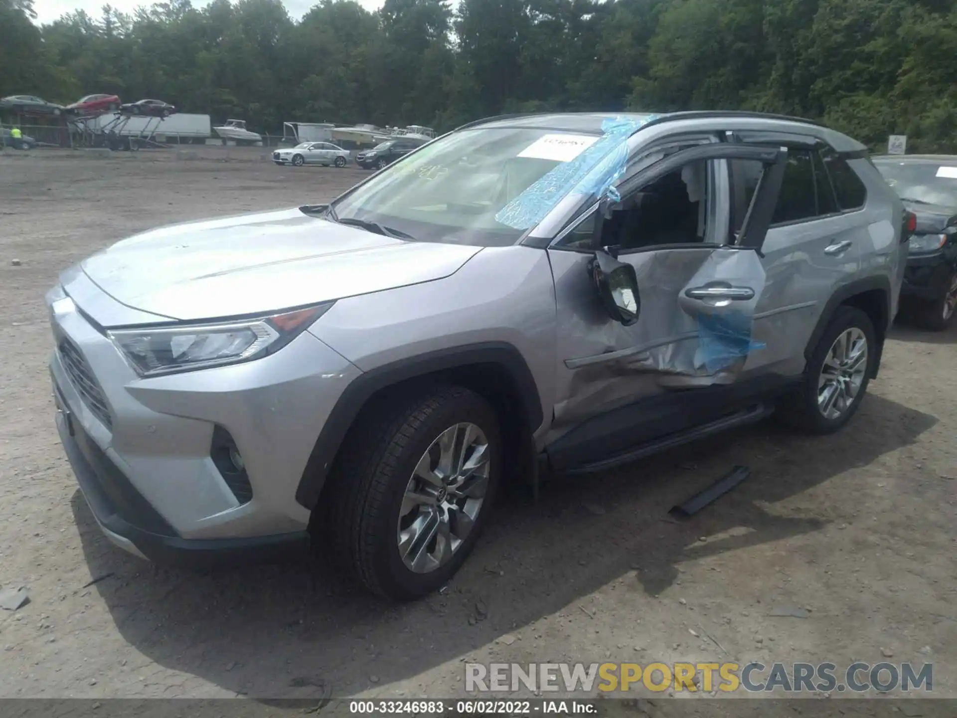 2 Photograph of a damaged car JTMN1RFVXMD075023 TOYOTA RAV4 2021