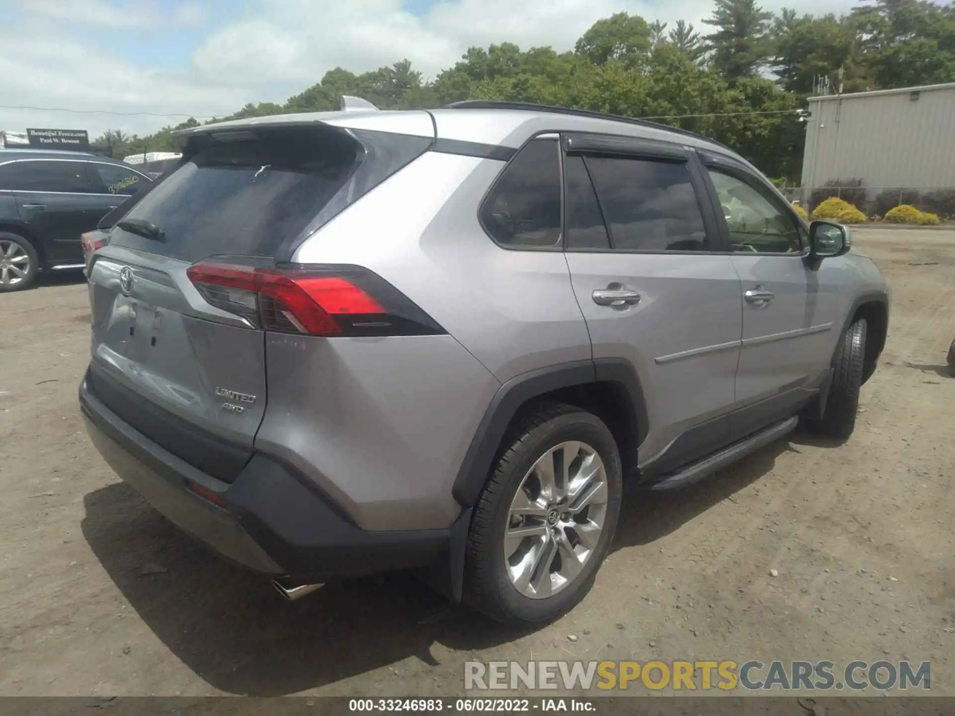 4 Photograph of a damaged car JTMN1RFVXMD075023 TOYOTA RAV4 2021