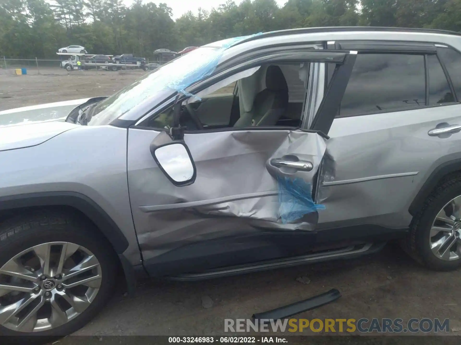 6 Photograph of a damaged car JTMN1RFVXMD075023 TOYOTA RAV4 2021