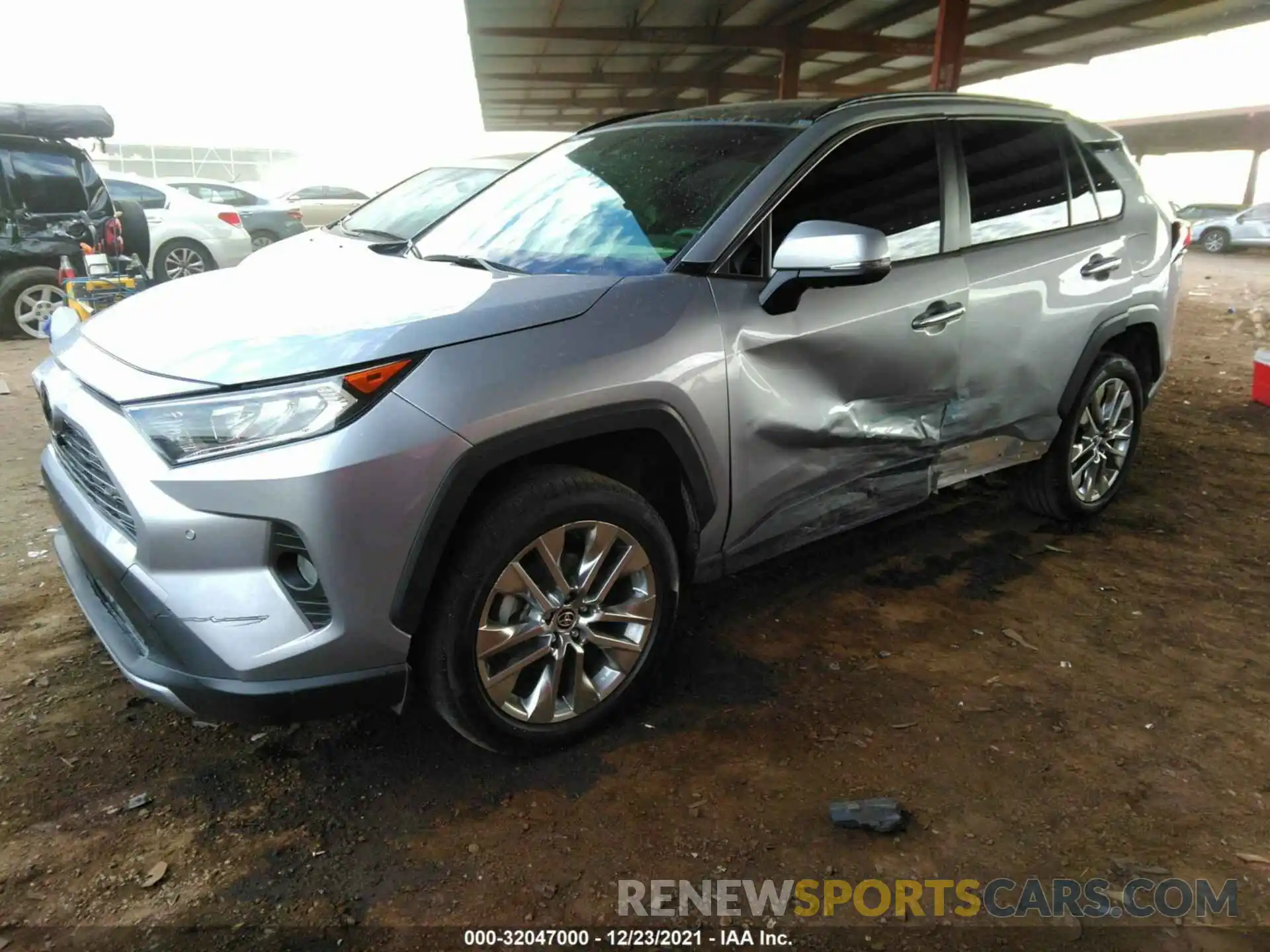 2 Photograph of a damaged car JTMN1RFVXMD076818 TOYOTA RAV4 2021