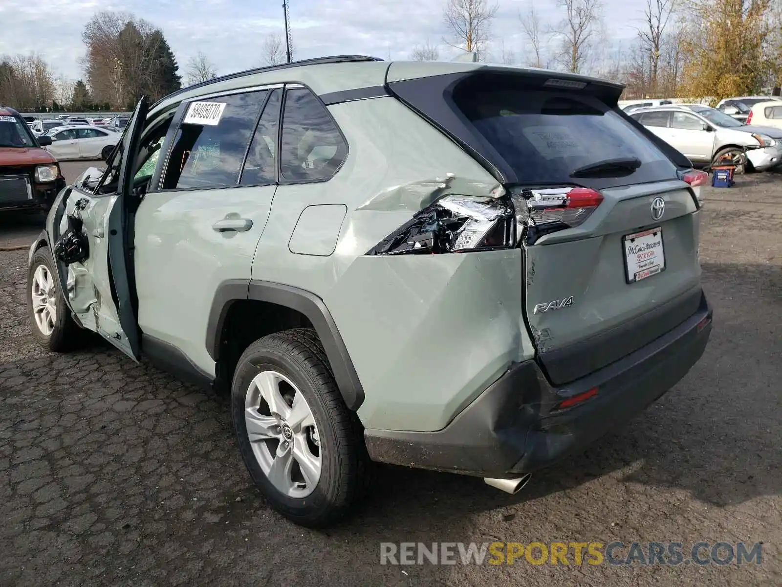 3 Photograph of a damaged car JTMP1RFV1MD071581 TOYOTA RAV4 2021