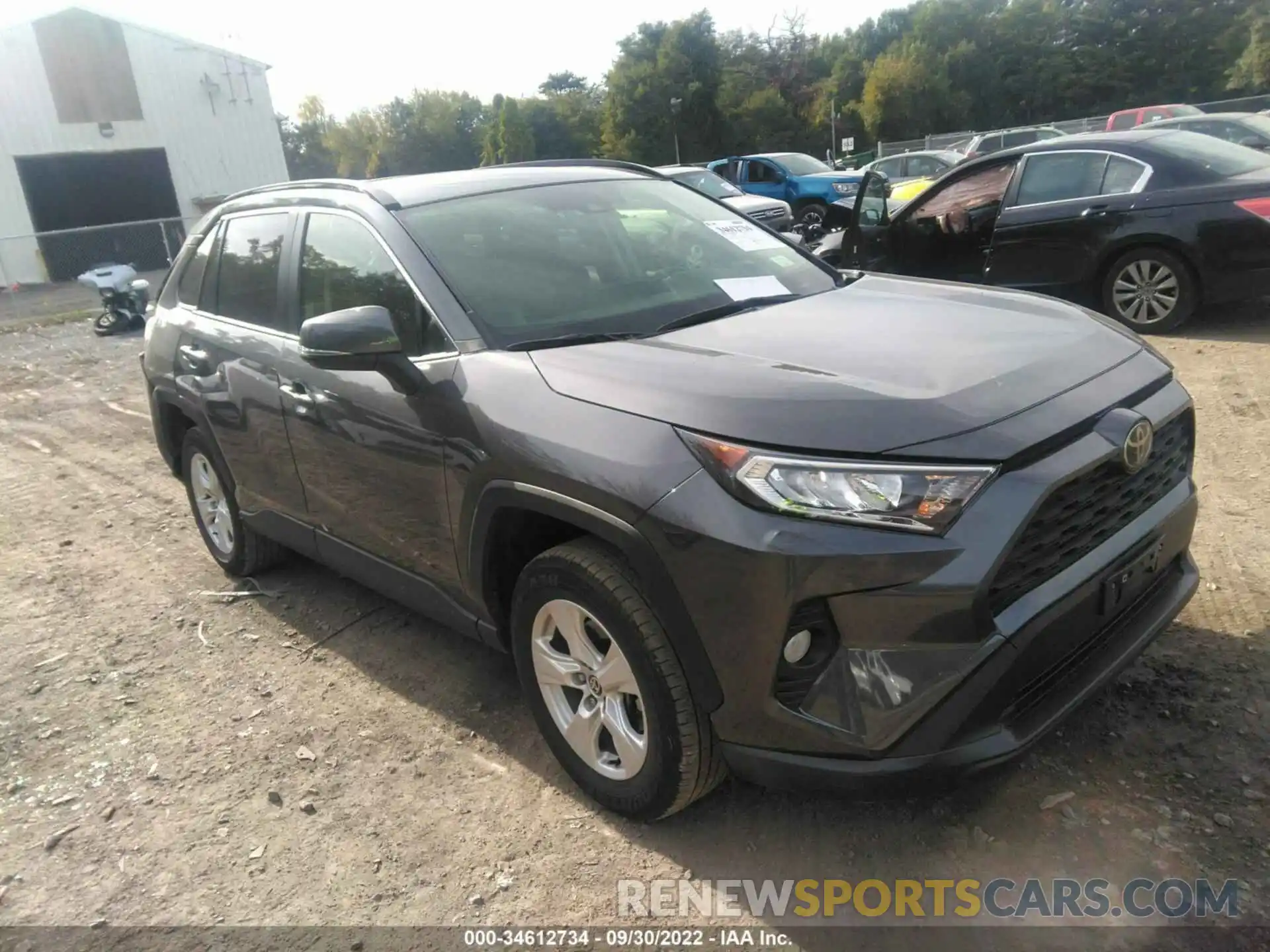 1 Photograph of a damaged car JTMP1RFV1MD073010 TOYOTA RAV4 2021