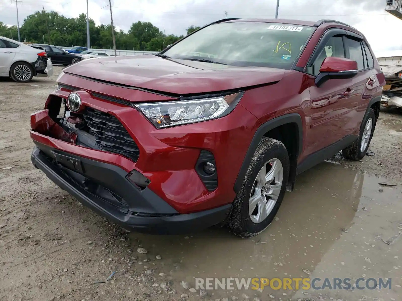 2 Photograph of a damaged car JTMP1RFV2MD071587 TOYOTA RAV4 2021