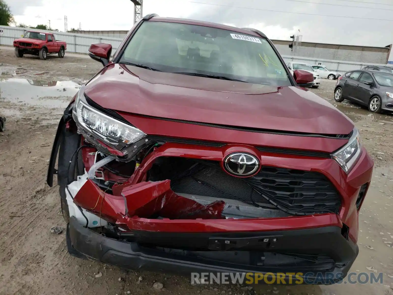 9 Photograph of a damaged car JTMP1RFV2MD071587 TOYOTA RAV4 2021