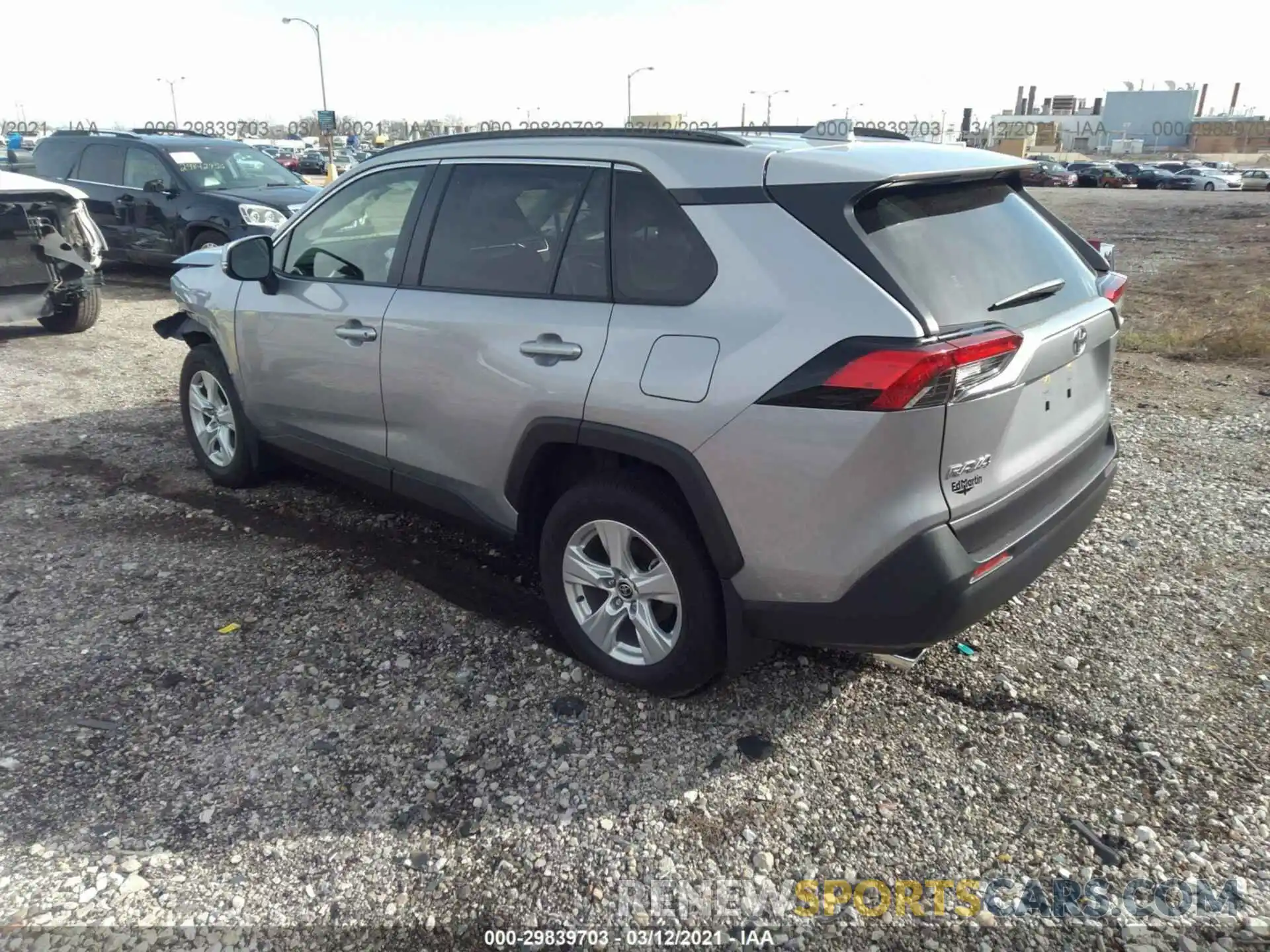 3 Фотография поврежденного автомобиля JTMP1RFV3MD074479 TOYOTA RAV4 2021