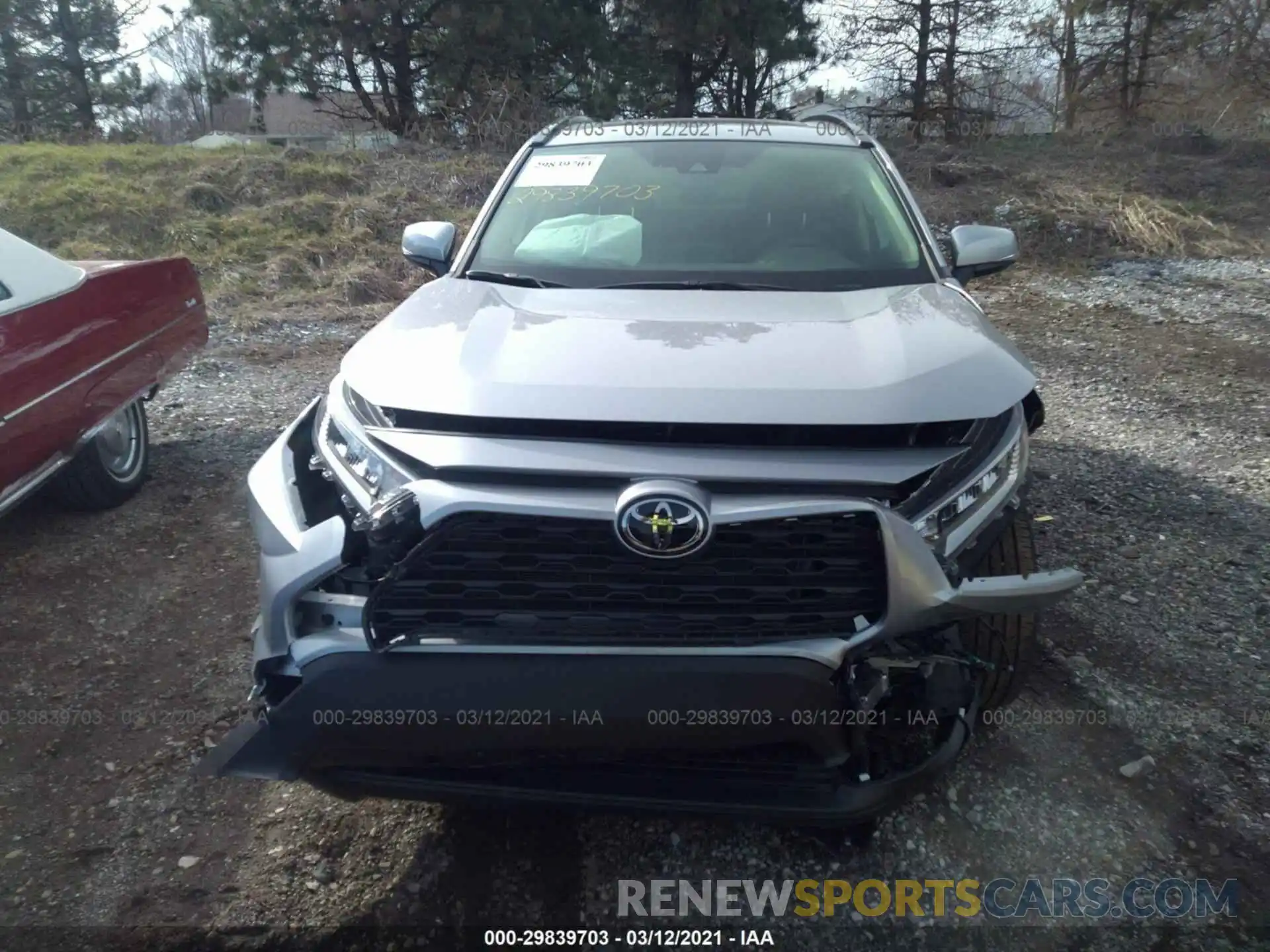 6 Photograph of a damaged car JTMP1RFV3MD074479 TOYOTA RAV4 2021