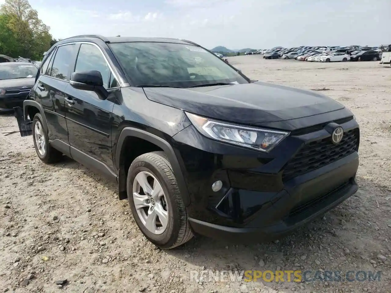 1 Photograph of a damaged car JTMP1RFV6MD079532 TOYOTA RAV4 2021