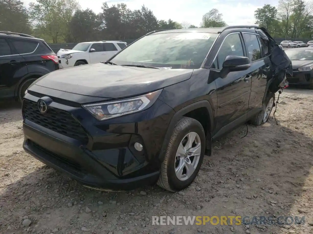 2 Photograph of a damaged car JTMP1RFV6MD079532 TOYOTA RAV4 2021