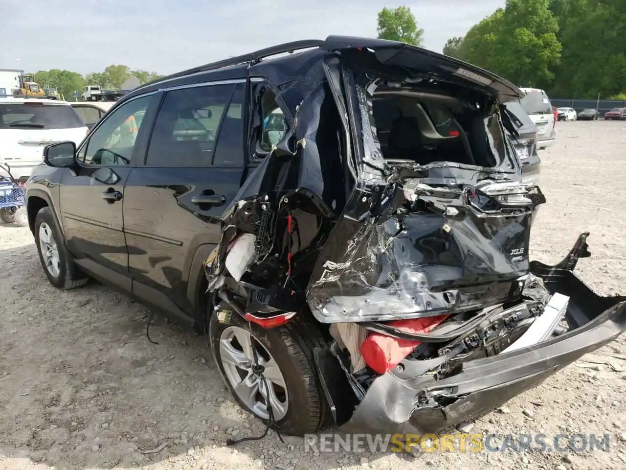 3 Photograph of a damaged car JTMP1RFV6MD079532 TOYOTA RAV4 2021