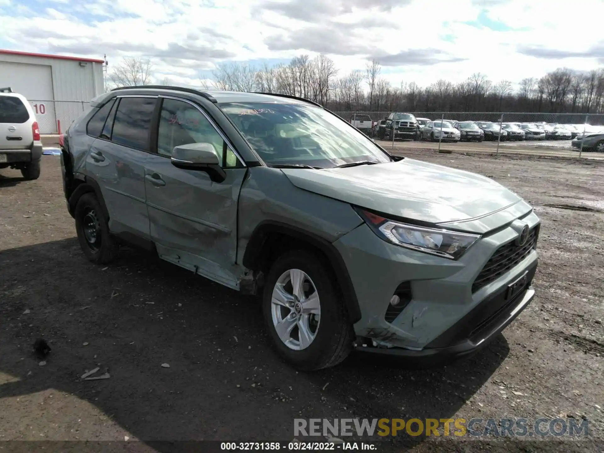 1 Photograph of a damaged car JTMP1RFV7MD069415 TOYOTA RAV4 2021