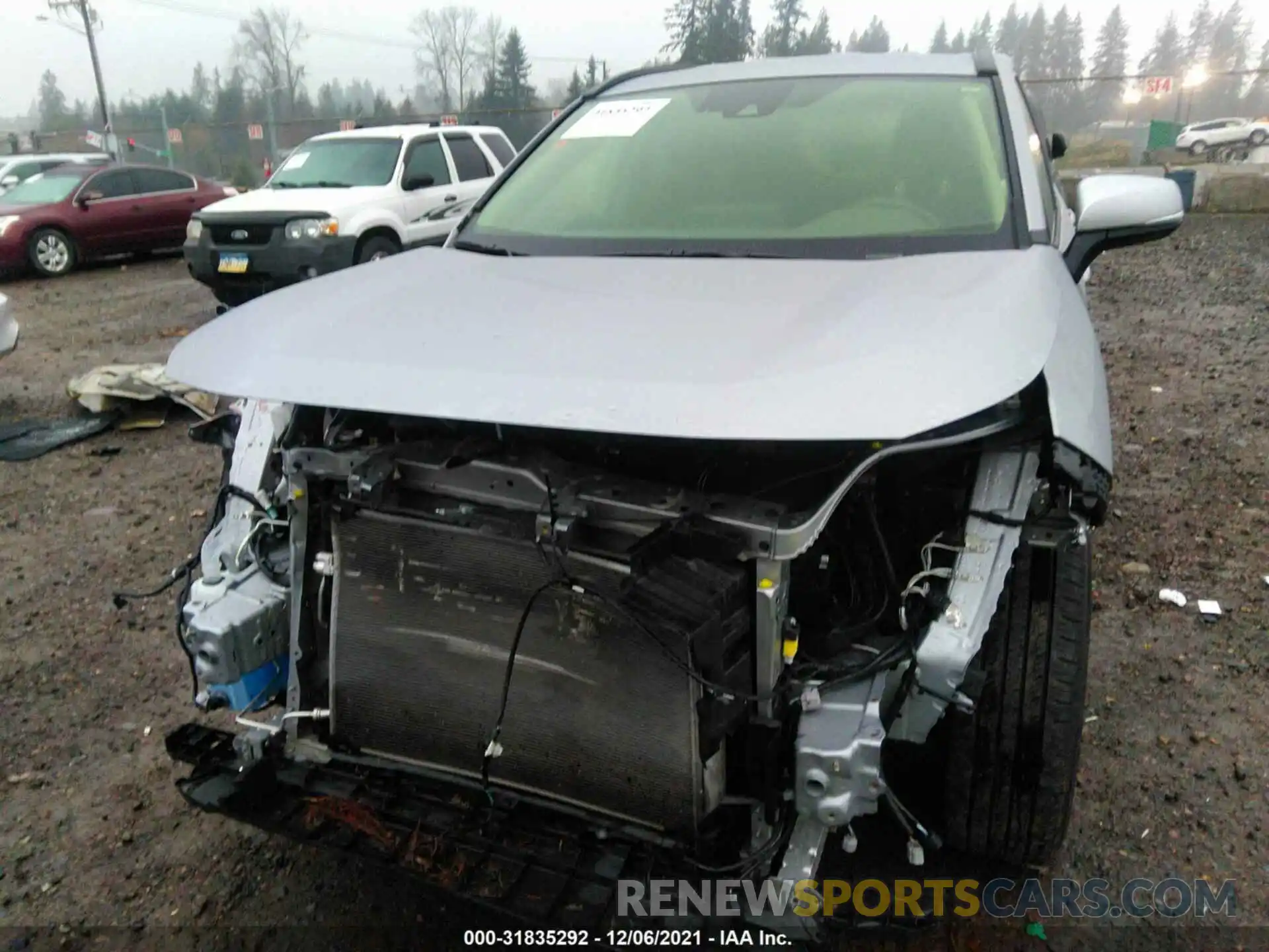 6 Photograph of a damaged car JTMP1RFV7MD072251 TOYOTA RAV4 2021