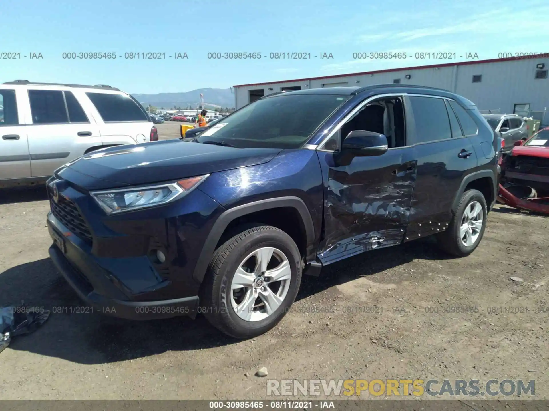 6 Photograph of a damaged car JTMP1RFV7MD074954 TOYOTA RAV4 2021