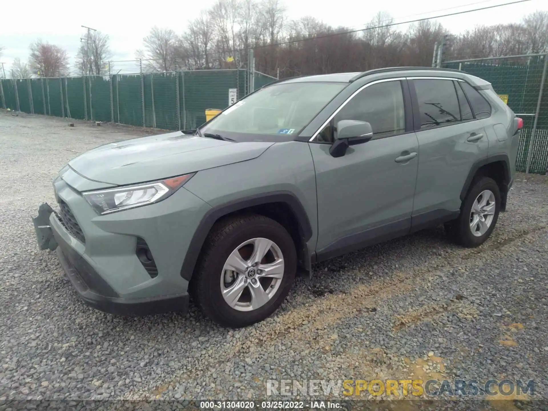 2 Photograph of a damaged car JTMP1RFV7MD081080 TOYOTA RAV4 2021