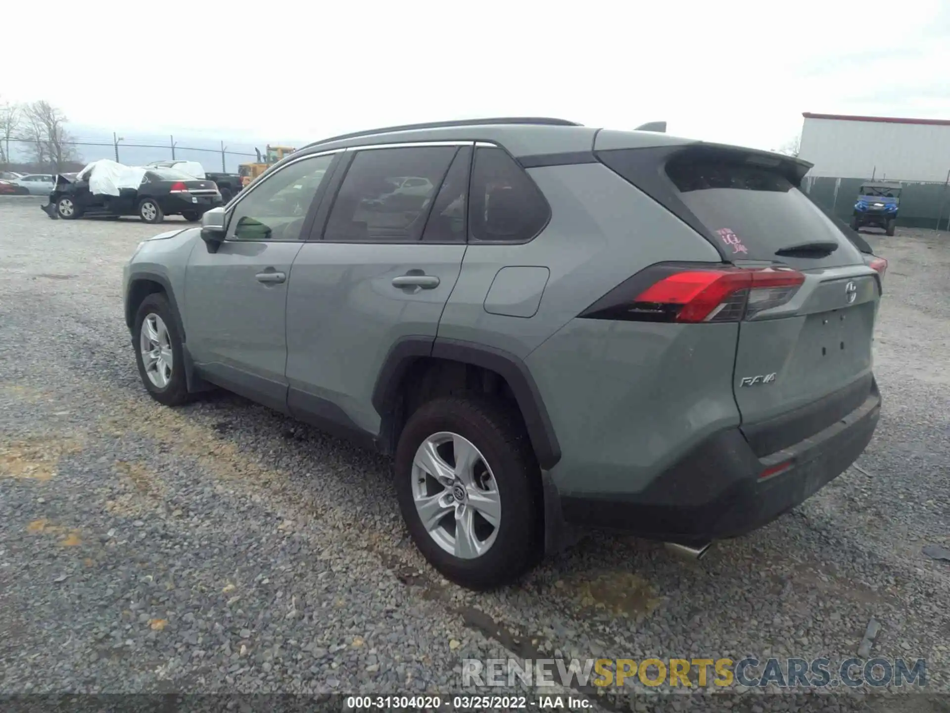 3 Photograph of a damaged car JTMP1RFV7MD081080 TOYOTA RAV4 2021