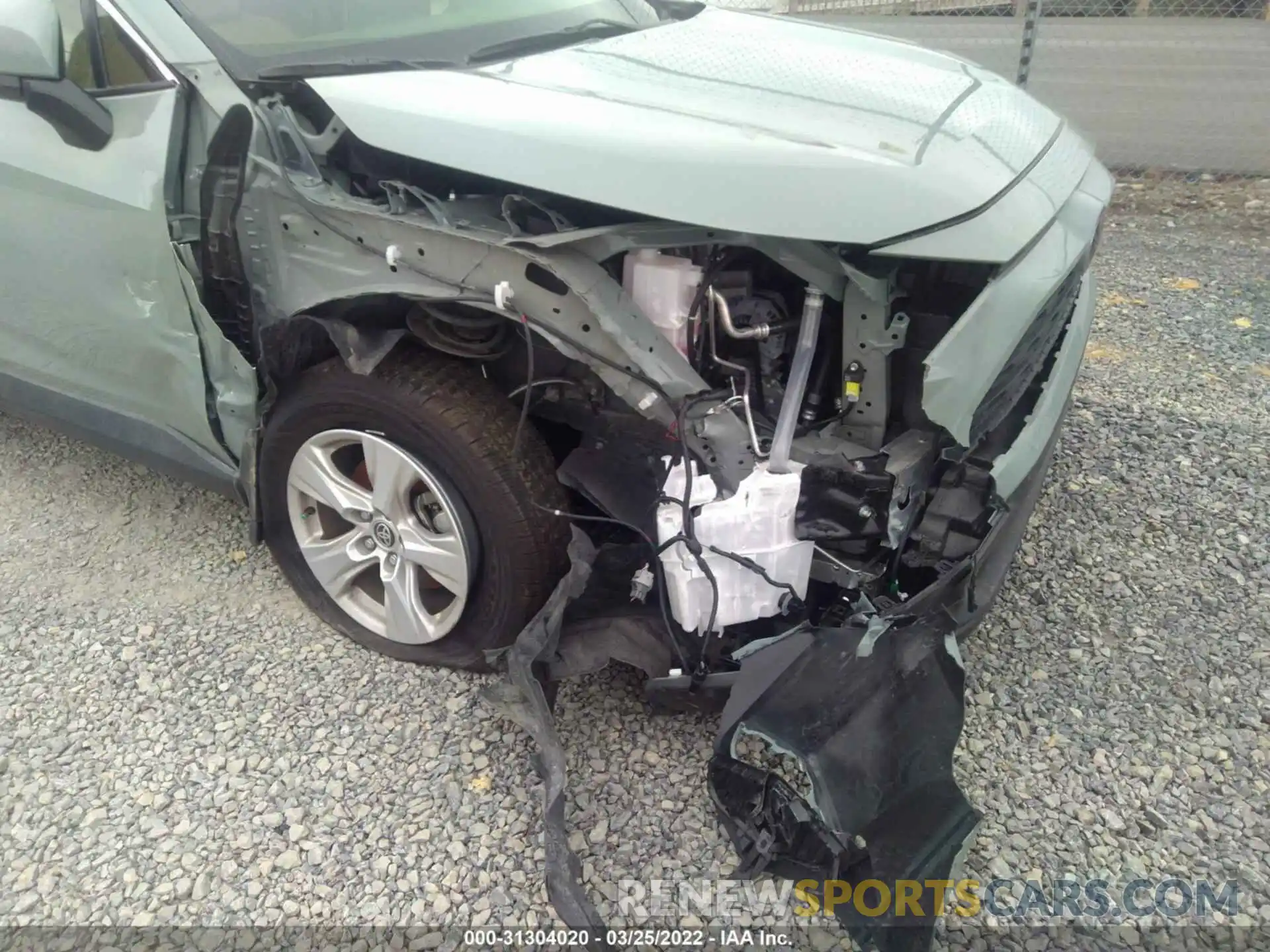 6 Photograph of a damaged car JTMP1RFV7MD081080 TOYOTA RAV4 2021