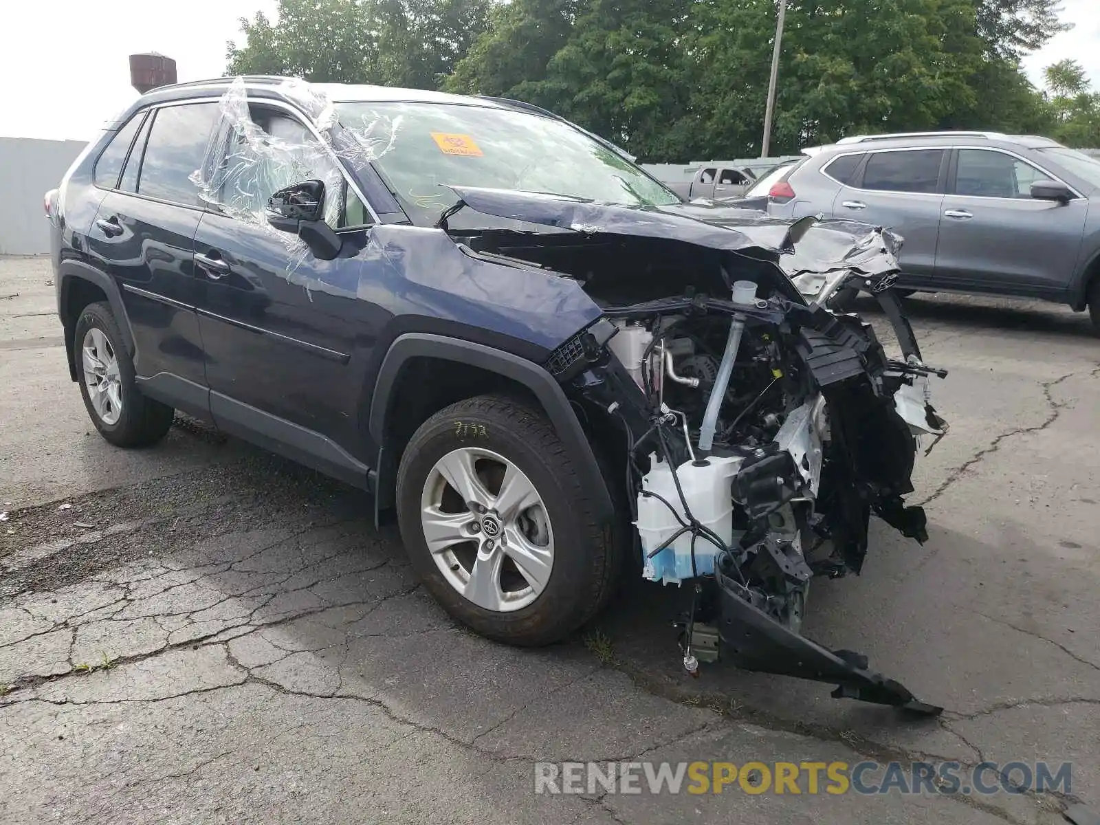 1 Photograph of a damaged car JTMP1RFV8MD069813 TOYOTA RAV4 2021