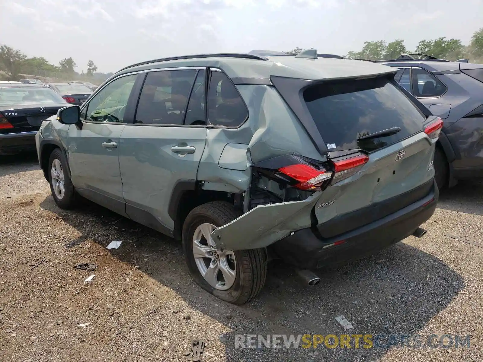 3 Photograph of a damaged car JTMP1RFV8MD078057 TOYOTA RAV4 2021