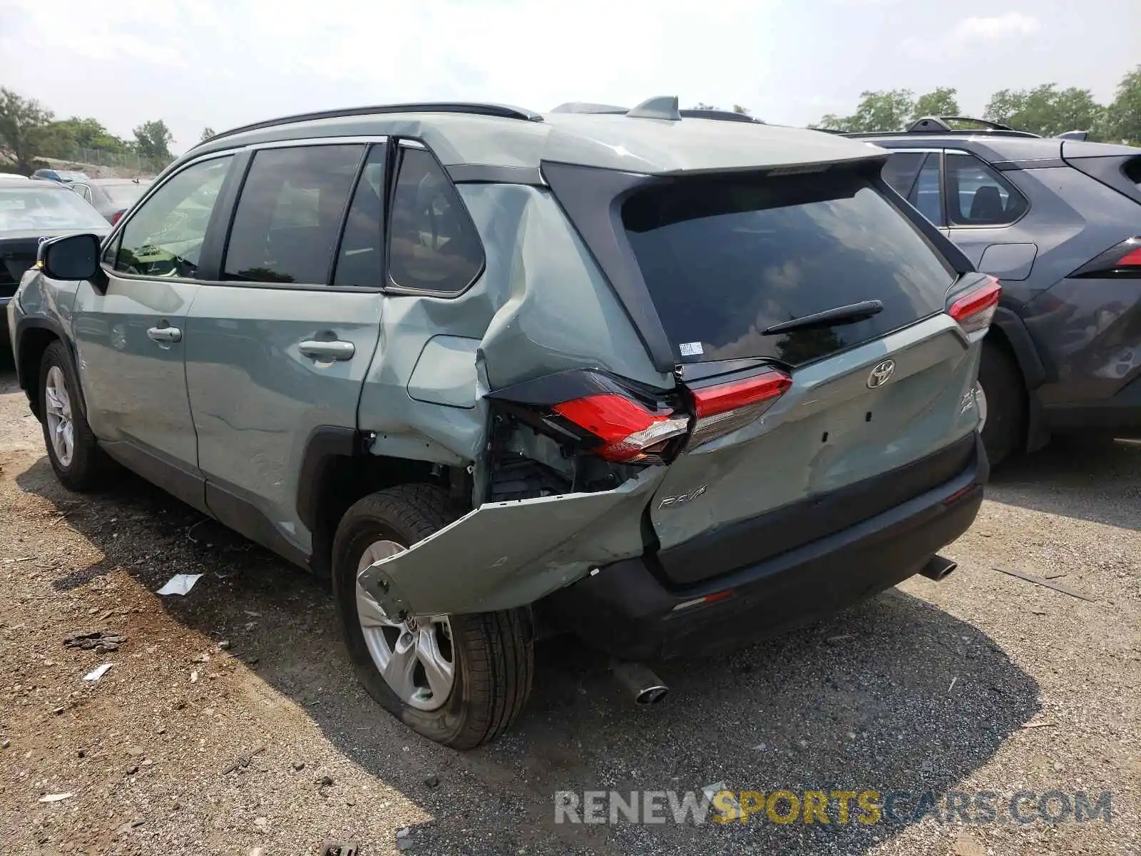 9 Photograph of a damaged car JTMP1RFV8MD078057 TOYOTA RAV4 2021