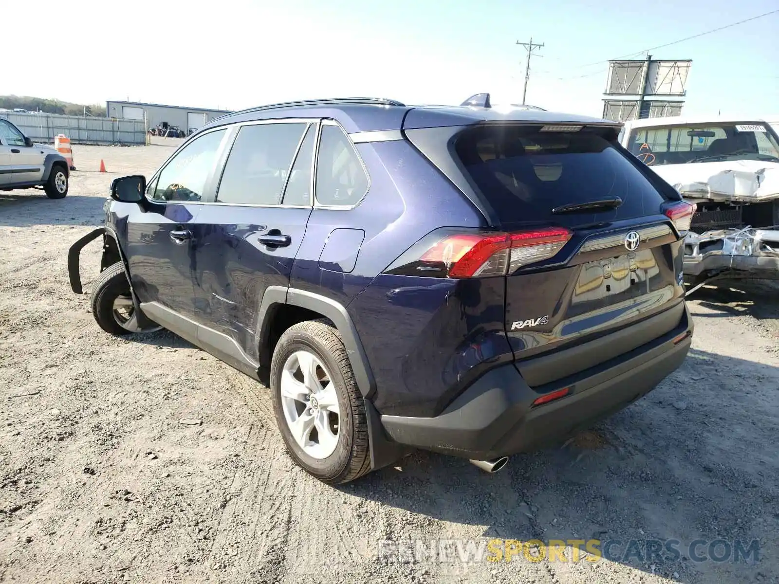 3 Photograph of a damaged car JTMP1RFV9MD069562 TOYOTA RAV4 2021