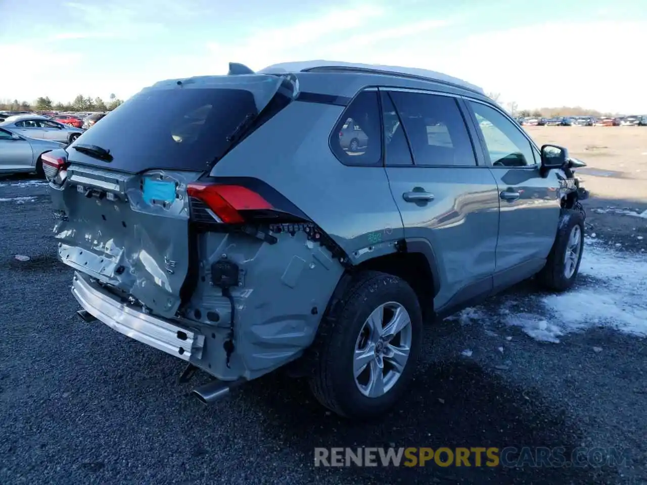 4 Photograph of a damaged car JTMP1RFV9MD080058 TOYOTA RAV4 2021