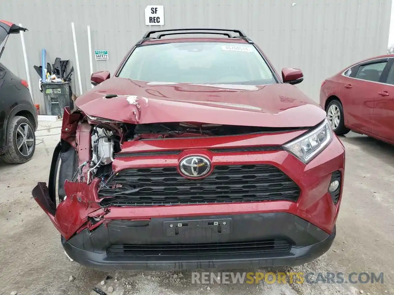 5 Photograph of a damaged car JTMP1RFV9MD531571 TOYOTA RAV4 2021