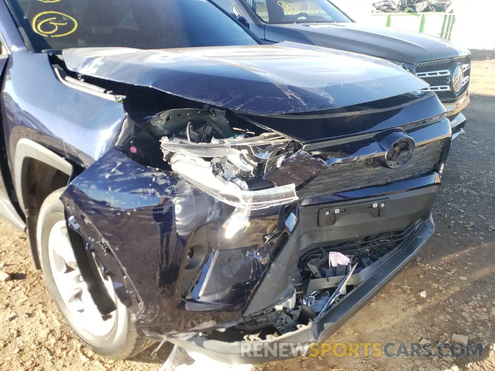 9 Photograph of a damaged car JTMP1RFVXMD073099 TOYOTA RAV4 2021