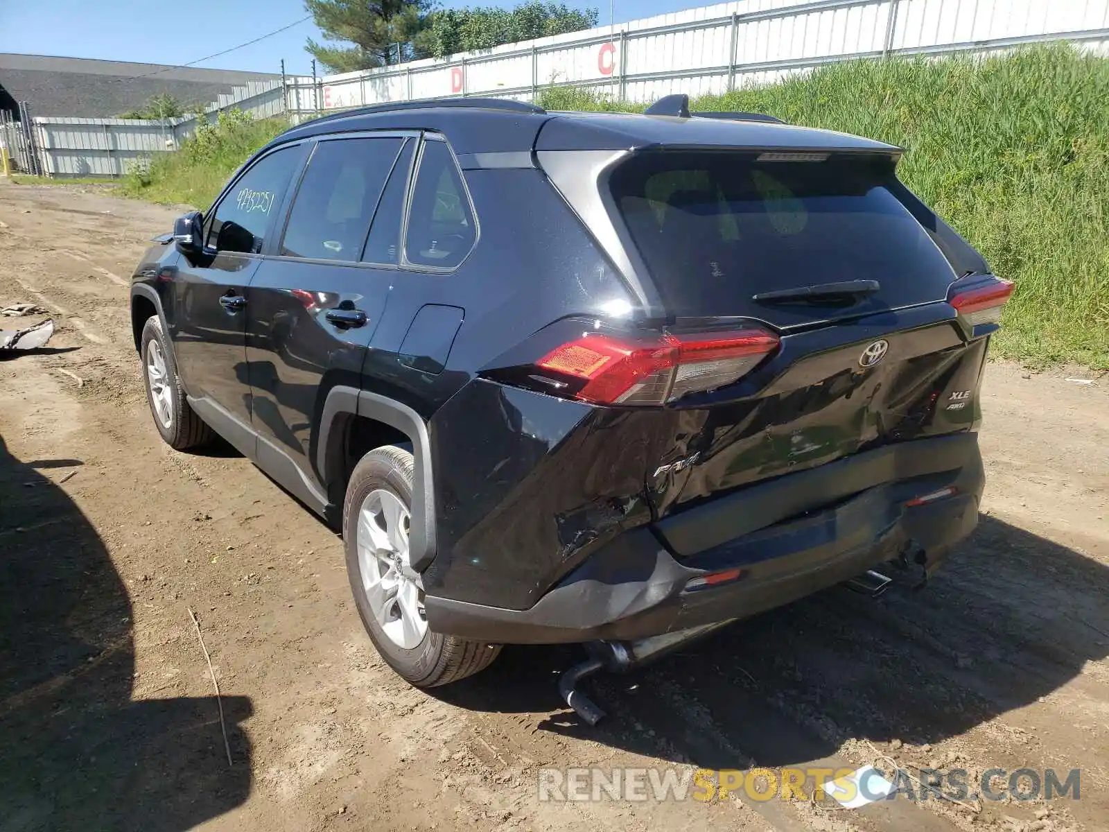 3 Photograph of a damaged car JTMP1RFVXMD077184 TOYOTA RAV4 2021