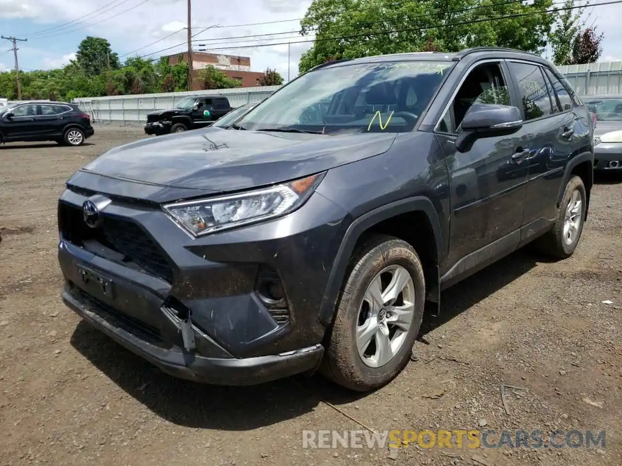 2 Photograph of a damaged car JTMP1RFVXMD531692 TOYOTA RAV4 2021