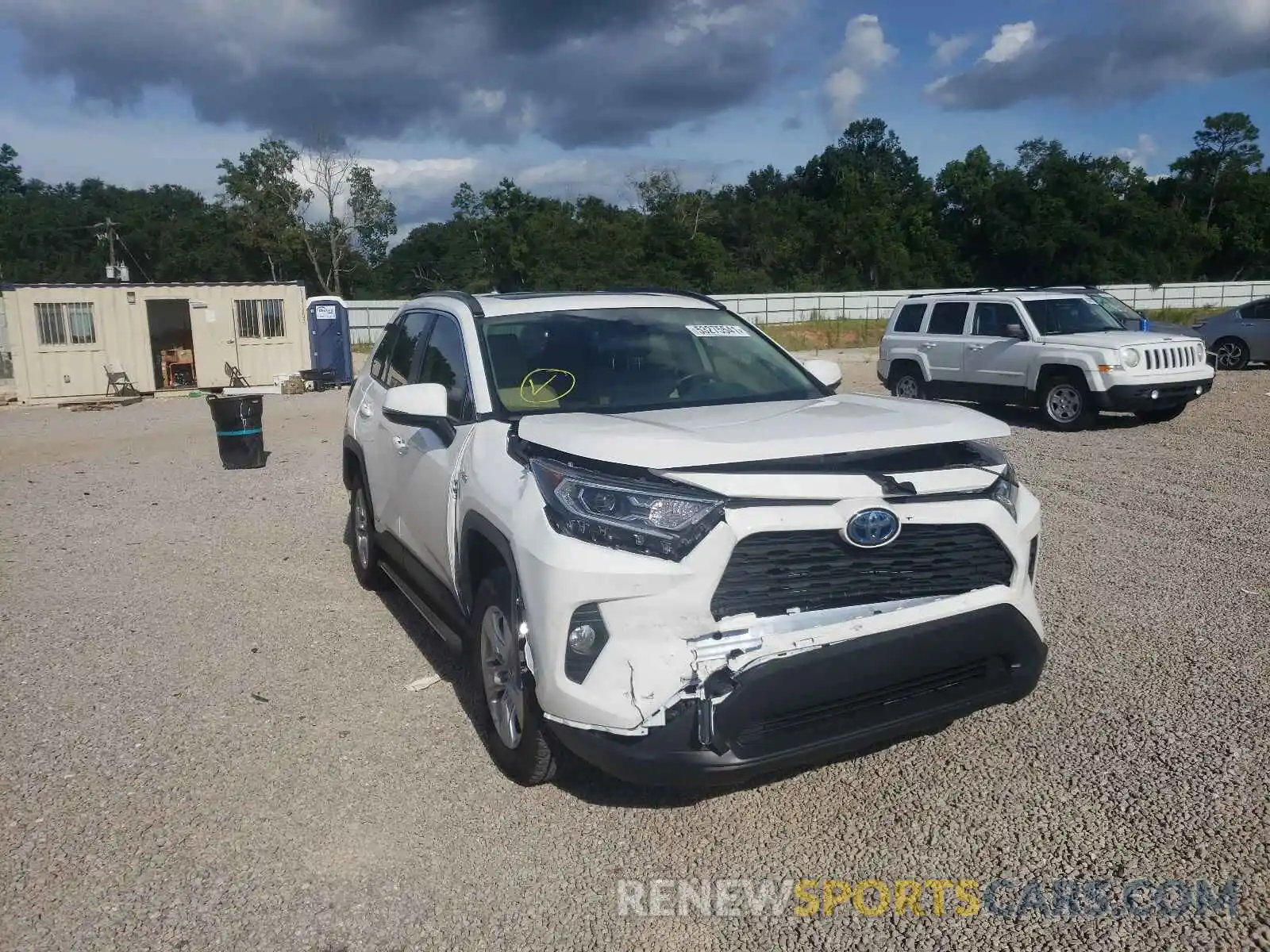 1 Photograph of a damaged car JTMR6RFV1MD012783 TOYOTA RAV4 2021