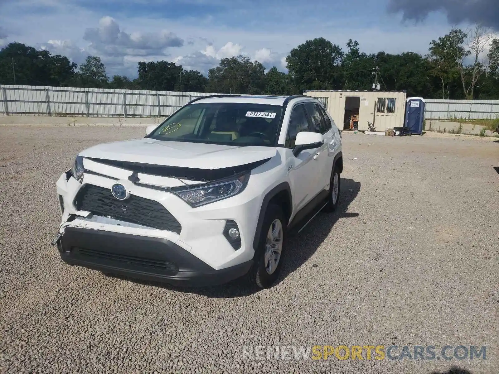 2 Photograph of a damaged car JTMR6RFV1MD012783 TOYOTA RAV4 2021