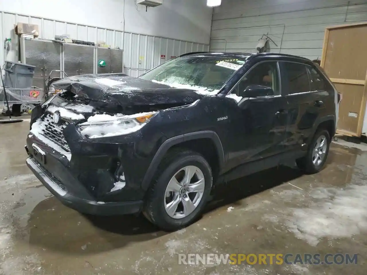 1 Photograph of a damaged car JTMR6RFV1MD506285 TOYOTA RAV4 2021