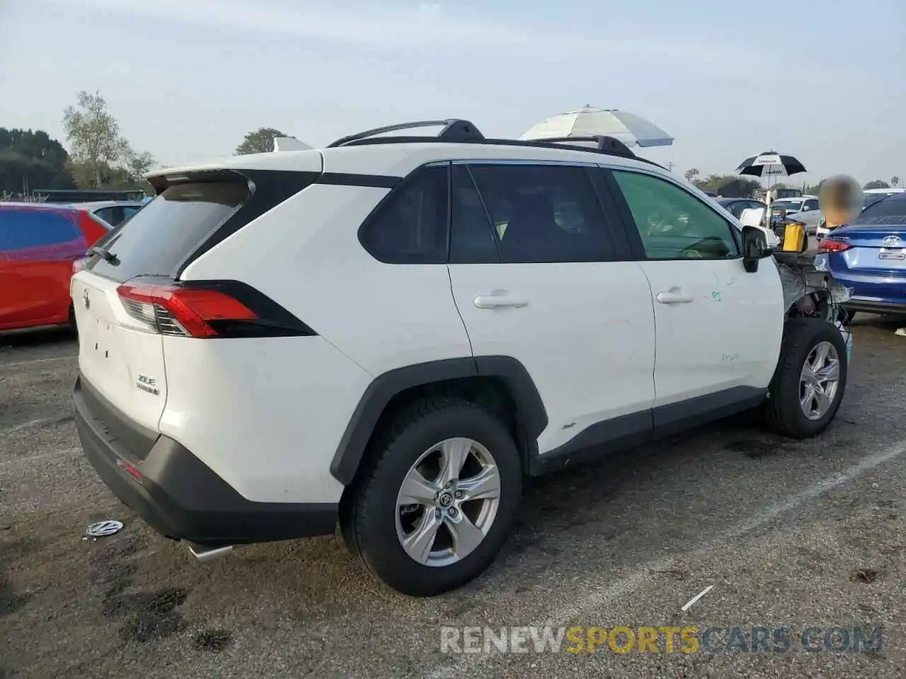 3 Photograph of a damaged car JTMR6RFV2MD012288 TOYOTA RAV4 2021