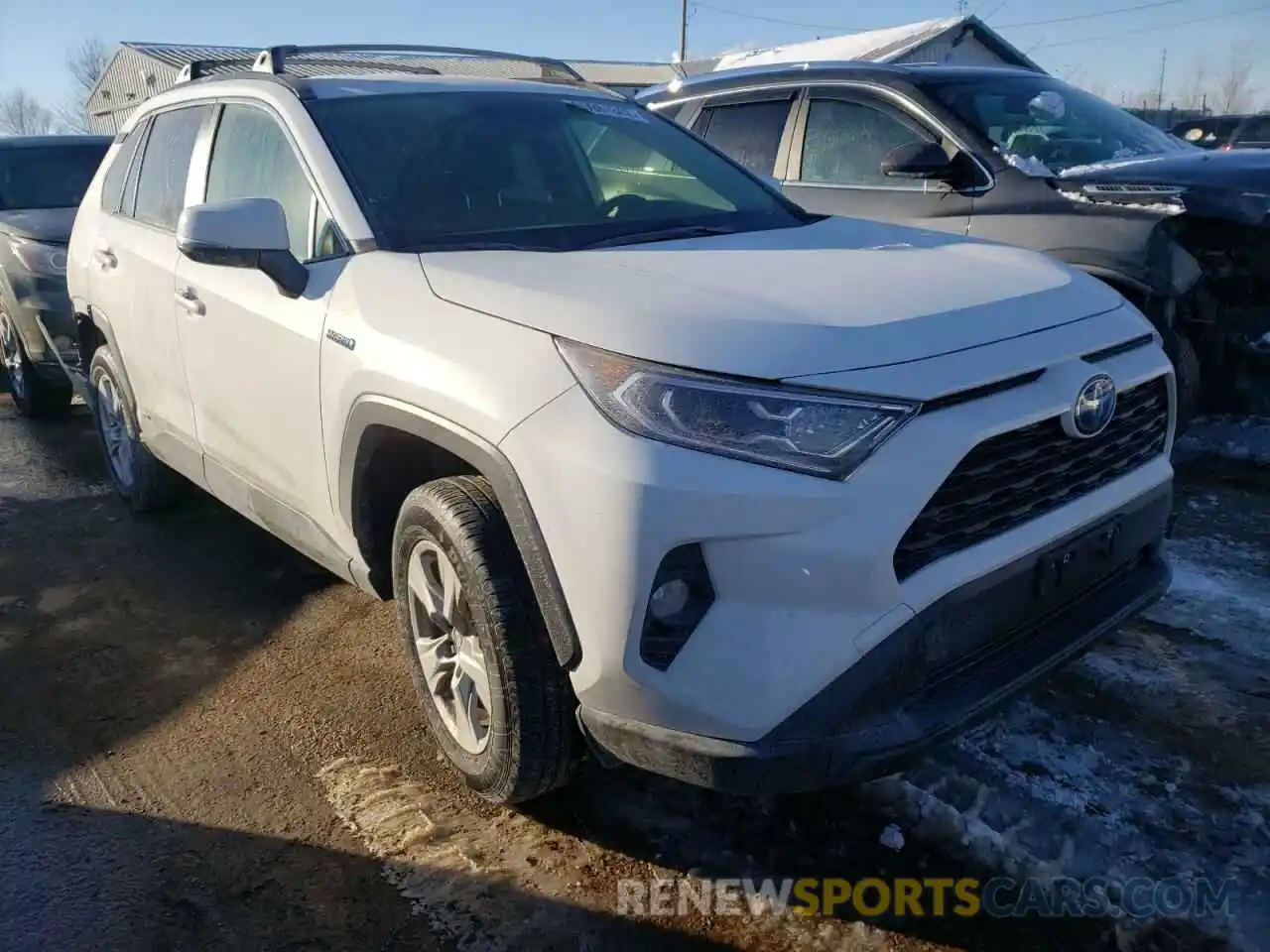 1 Photograph of a damaged car JTMR6RFV3MD011781 TOYOTA RAV4 2021