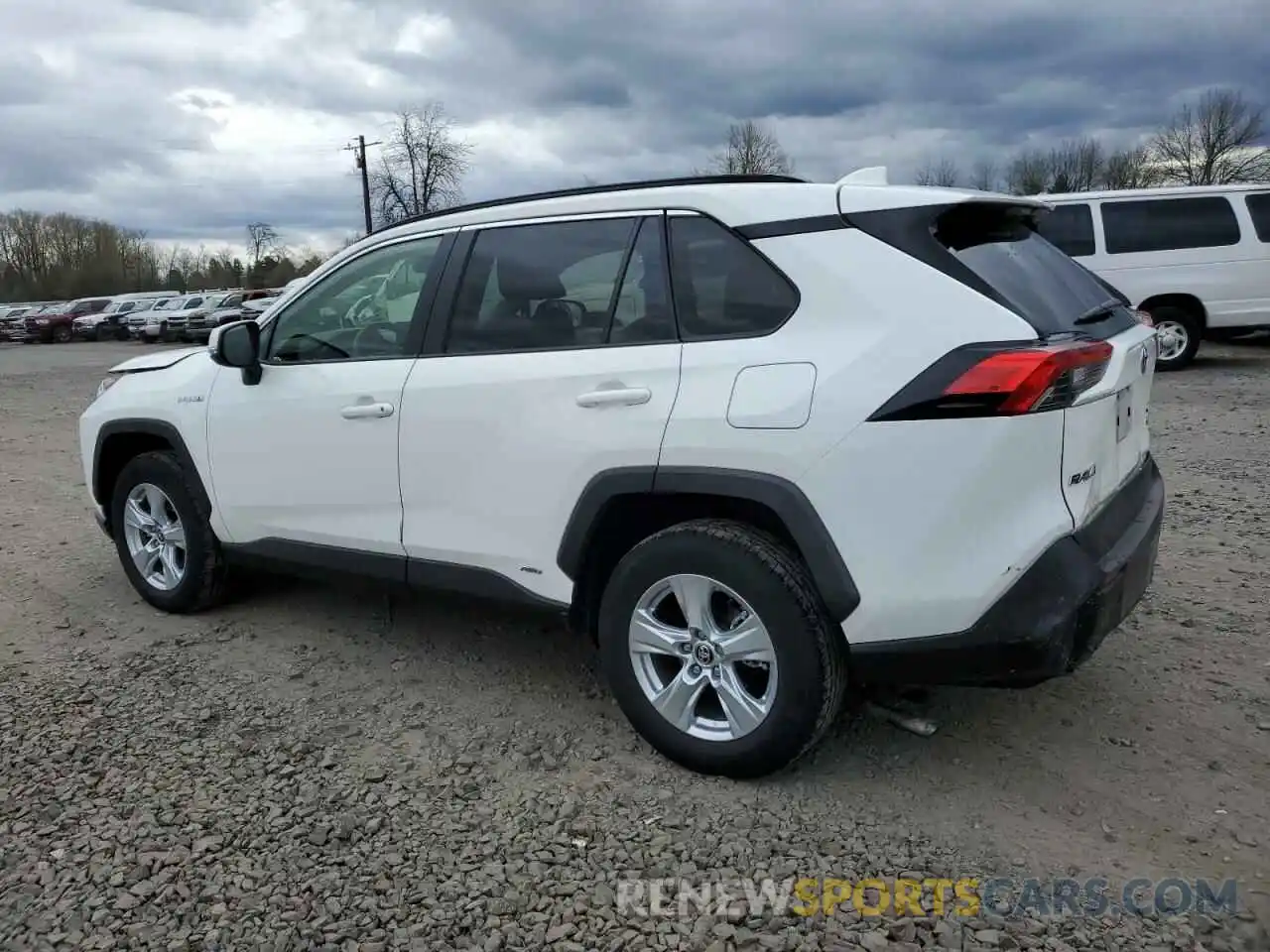 2 Фотография поврежденного автомобиля JTMR6RFV4MD009523 TOYOTA RAV4 2021