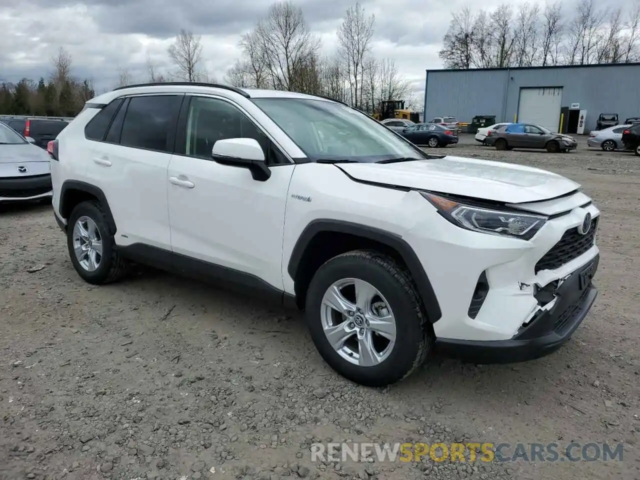 4 Фотография поврежденного автомобиля JTMR6RFV4MD009523 TOYOTA RAV4 2021