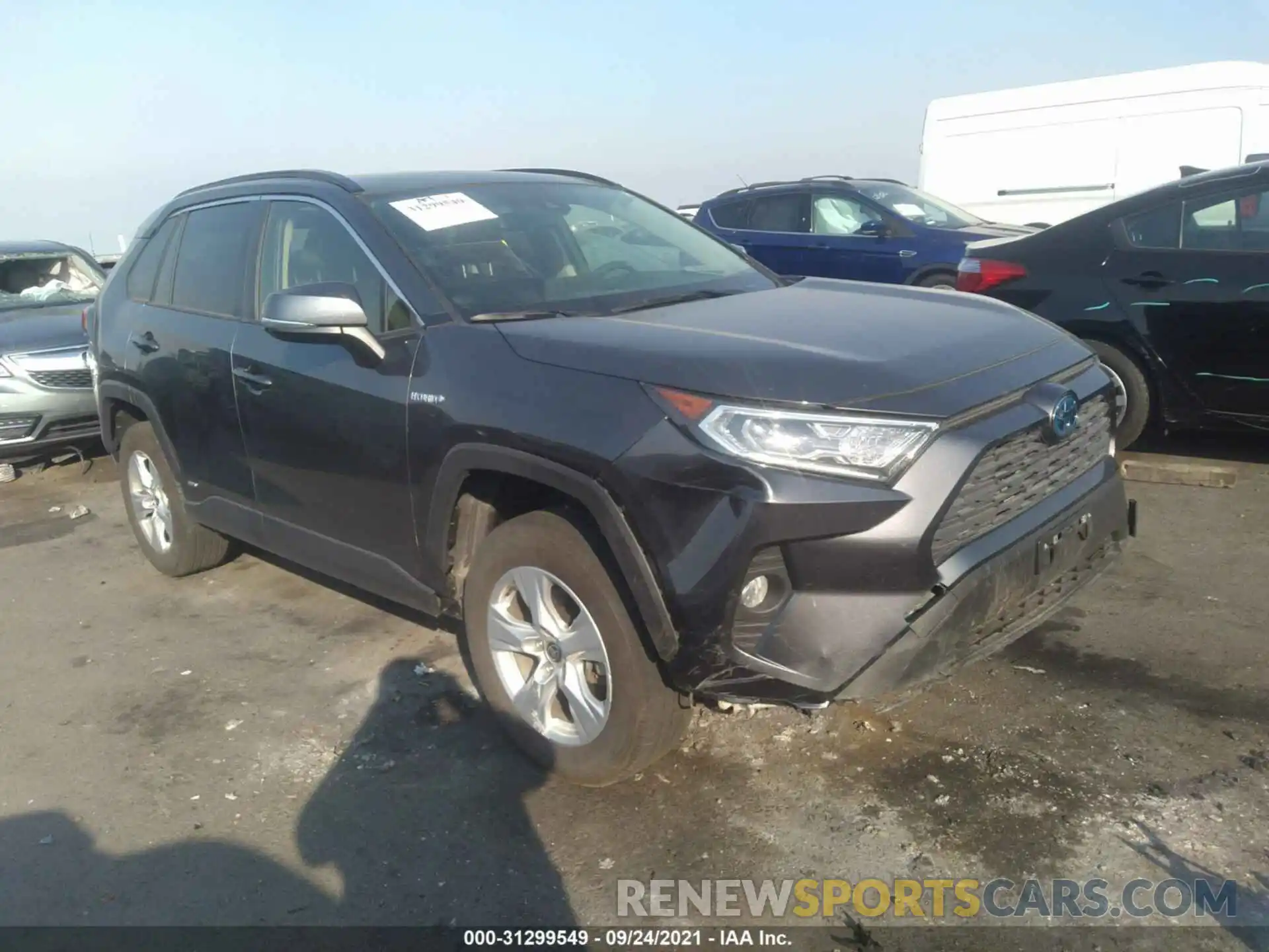 1 Photograph of a damaged car JTMR6RFV4MD511092 TOYOTA RAV4 2021