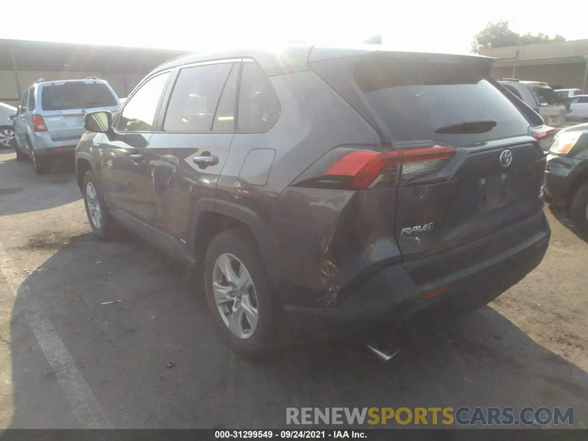 3 Photograph of a damaged car JTMR6RFV4MD511092 TOYOTA RAV4 2021