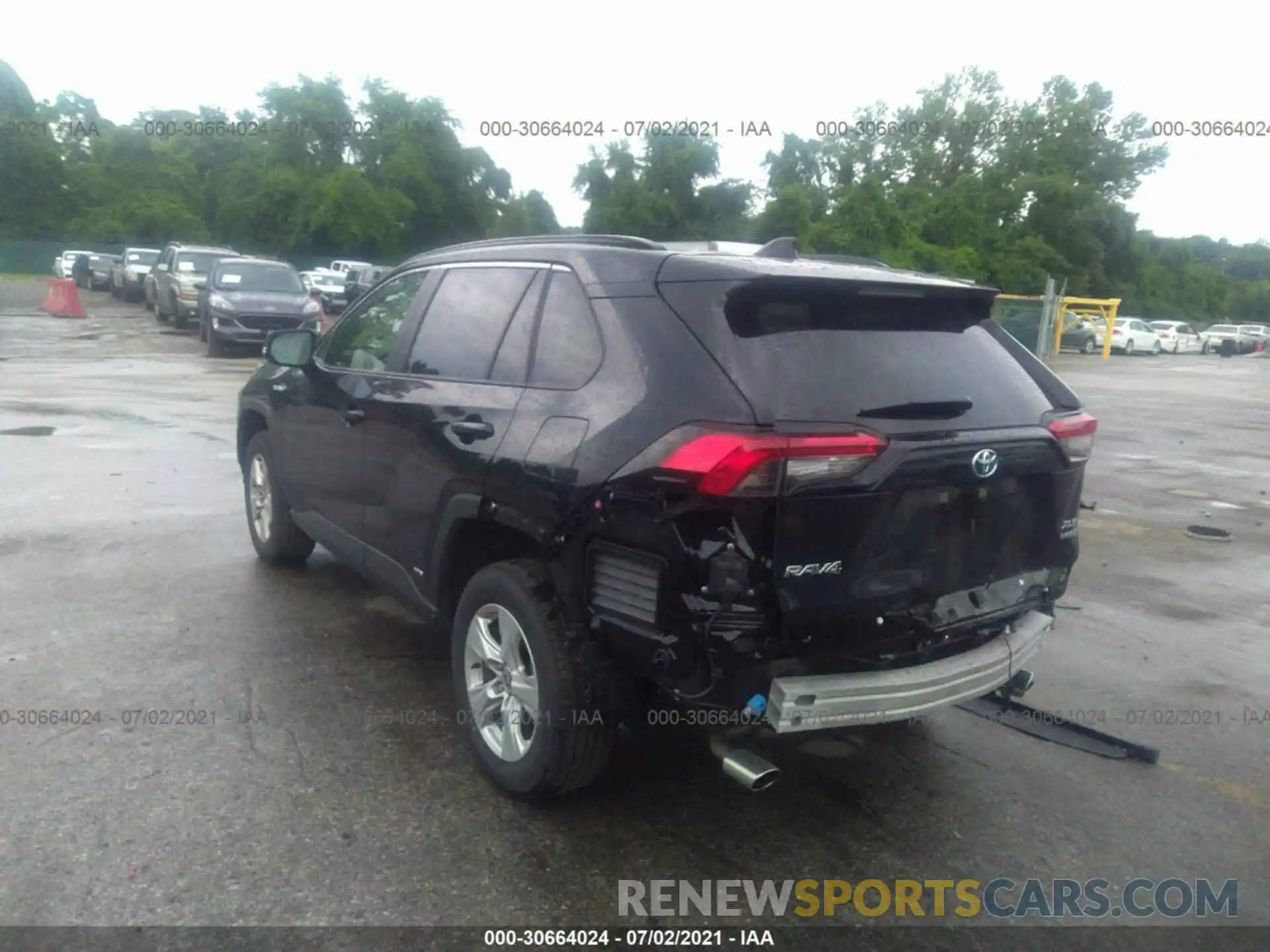 3 Photograph of a damaged car JTMR6RFV6MD014660 TOYOTA RAV4 2021