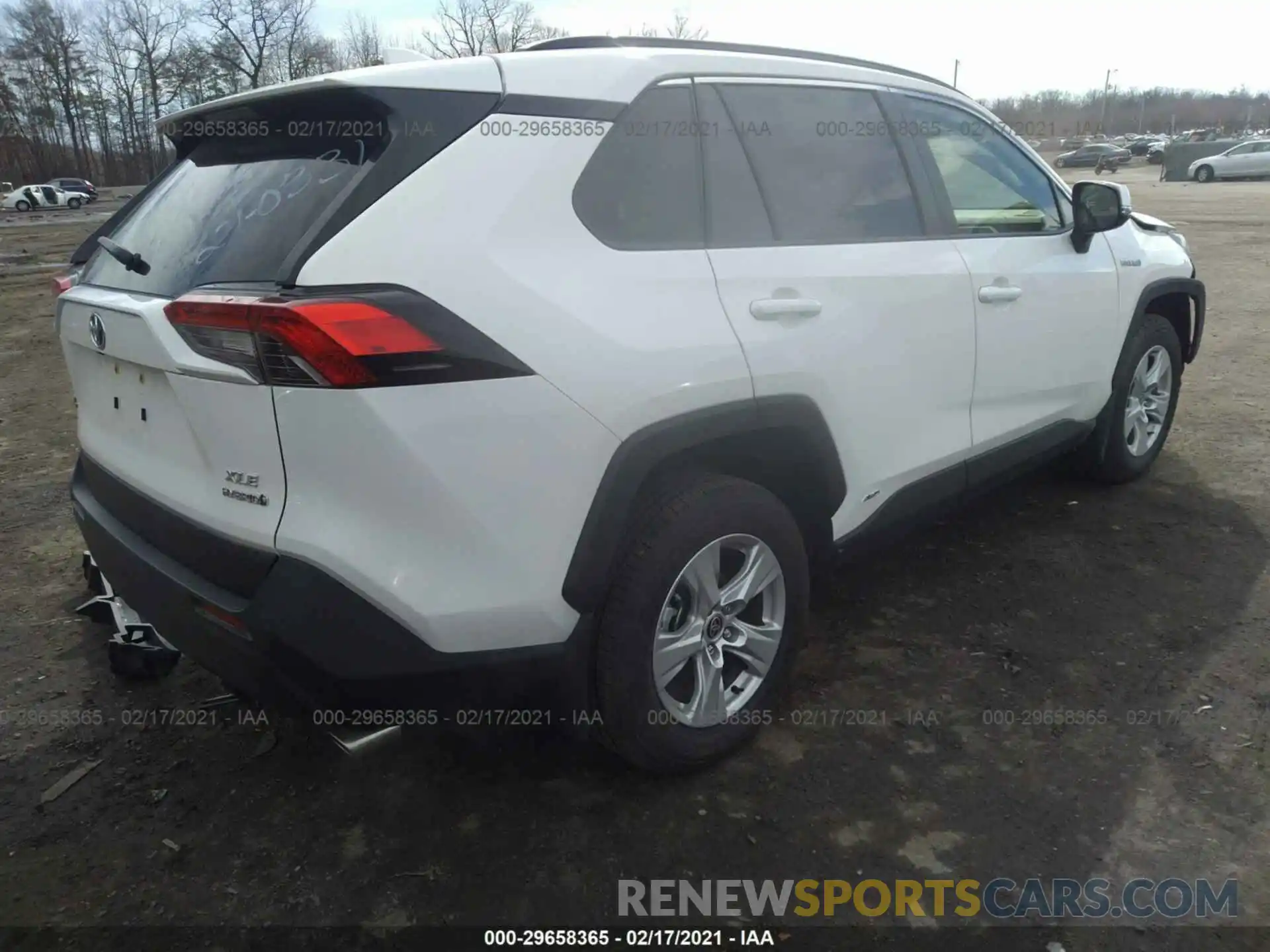 4 Фотография поврежденного автомобиля JTMR6RFV7MD009046 TOYOTA RAV4 2021