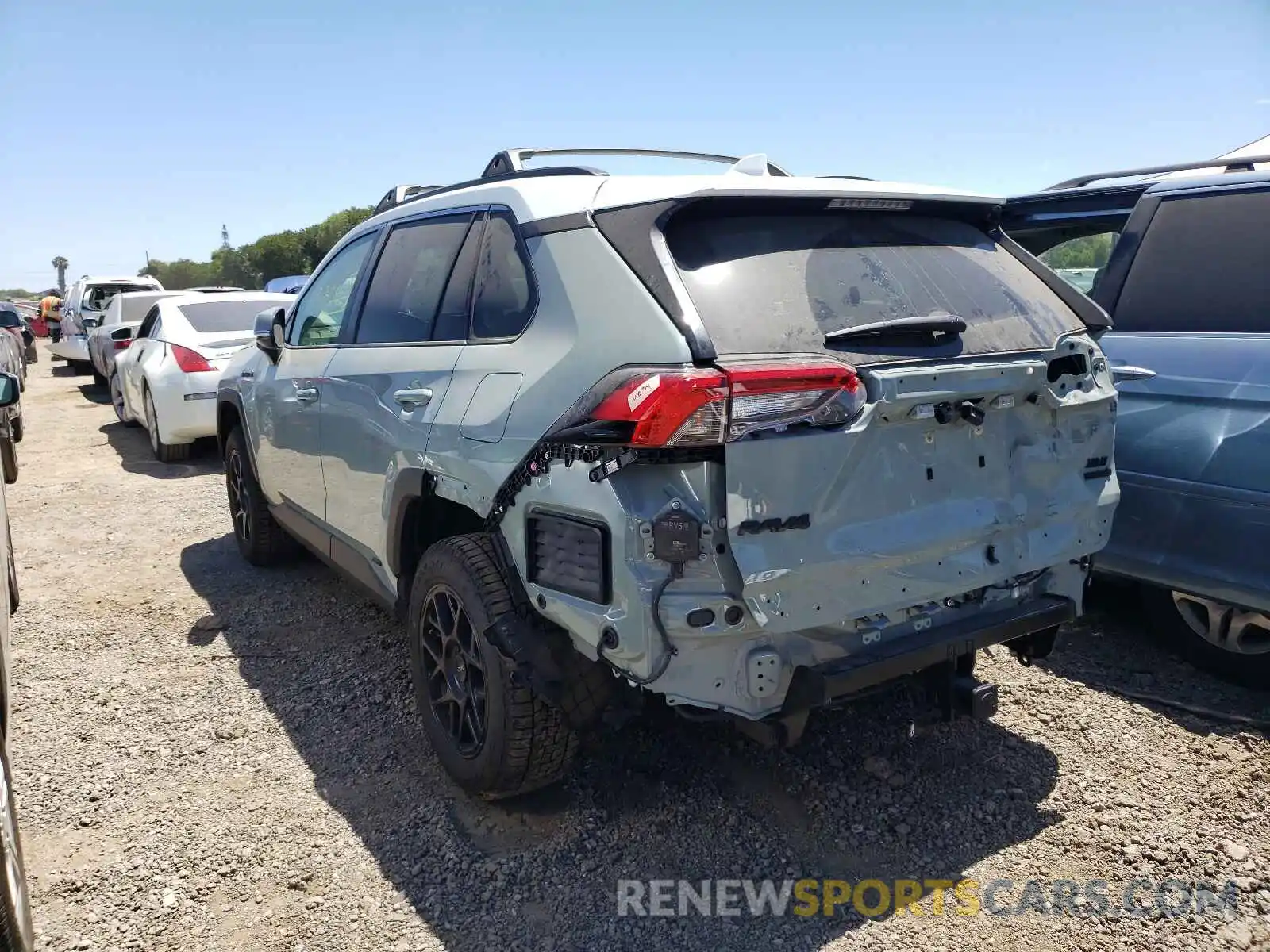 3 Photograph of a damaged car JTMR6RFV7MD012562 TOYOTA RAV4 2021