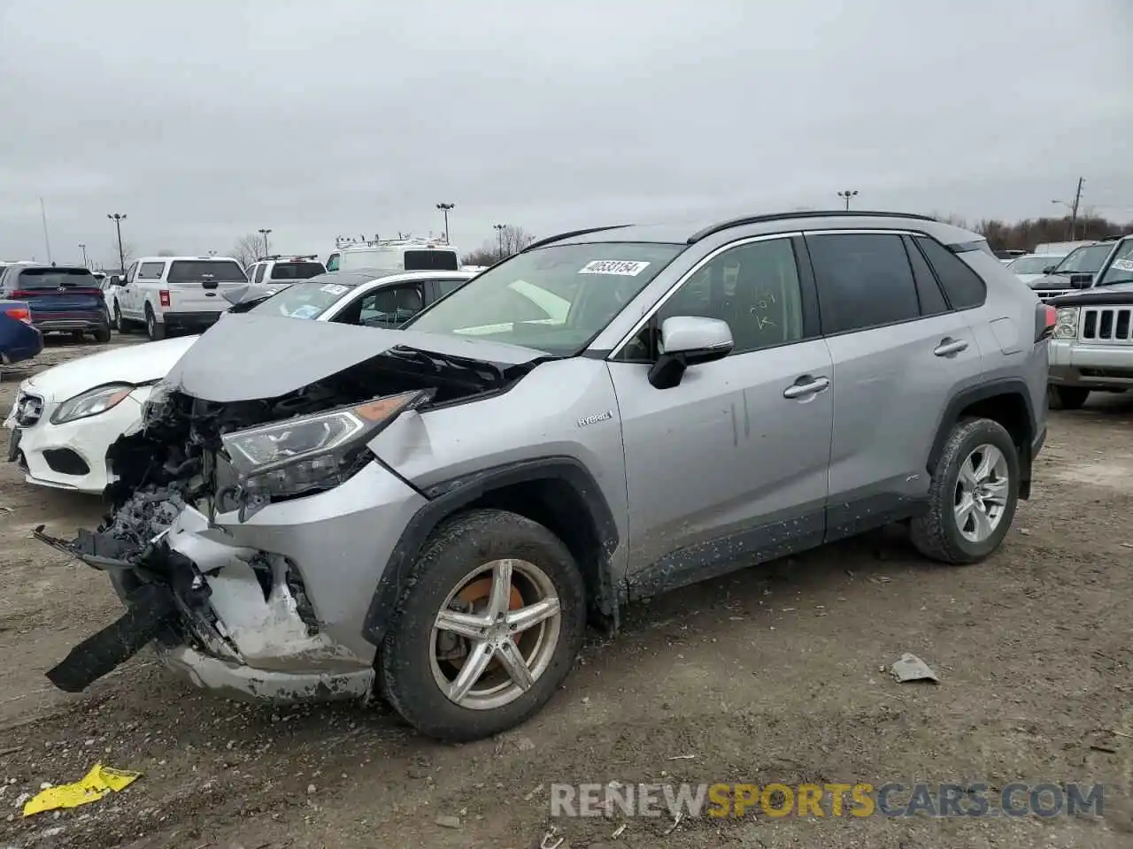 1 Photograph of a damaged car JTMR6RFV7MD012691 TOYOTA RAV4 2021