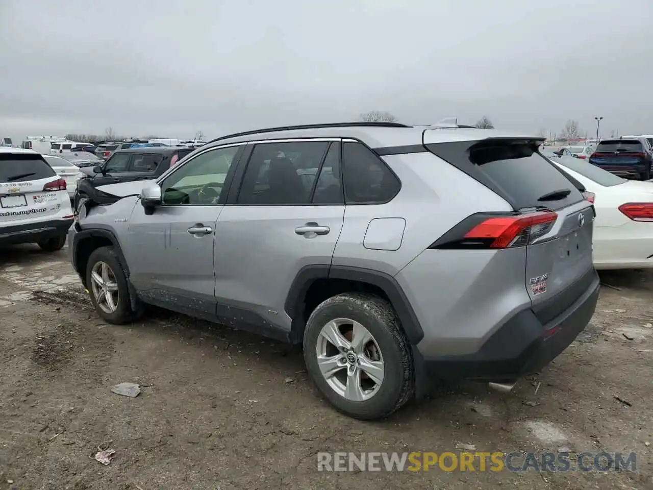 2 Photograph of a damaged car JTMR6RFV7MD012691 TOYOTA RAV4 2021