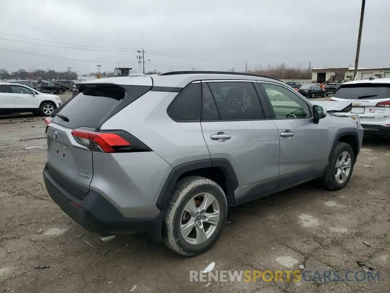 3 Photograph of a damaged car JTMR6RFV7MD012691 TOYOTA RAV4 2021