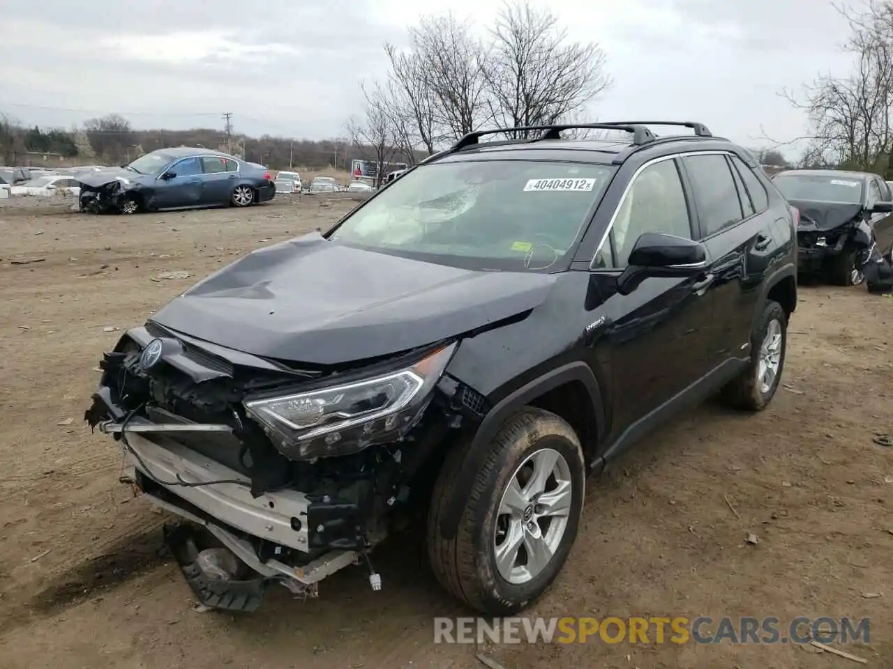 2 Photograph of a damaged car JTMR6RFV7MD019298 TOYOTA RAV4 2021